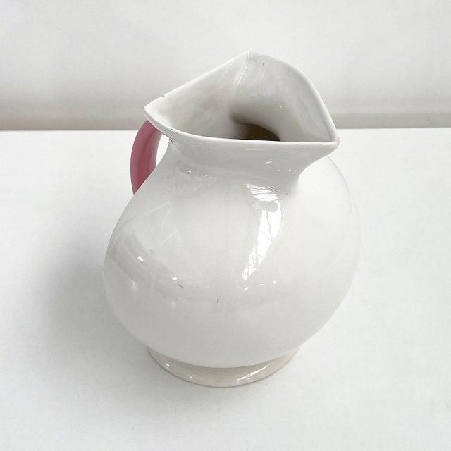 Bitossi Pink Hollywood Series Water Jug by Marco Zanini for Bitossi, 1980s For Sale - Image 4 of 11