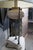 Vintage Neoclassical Directoire Style Travertine Stone & Iron Buffet Table Lamp For Sale - Image 6 of 11