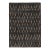 Contemporary Block Print Blue & Brown Natural Silk Rug by Rug & Kilim, India For Sale