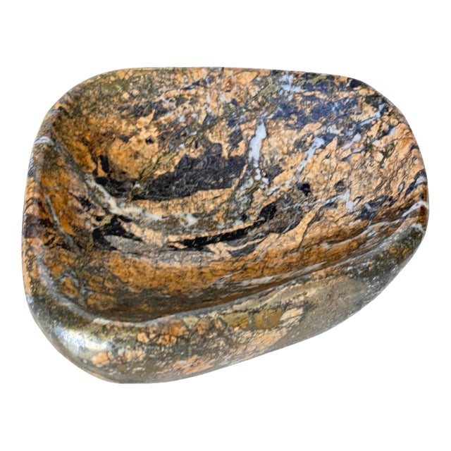 Tigers Eye Stone Style Ashtray, South Africa, 1955 For Sale