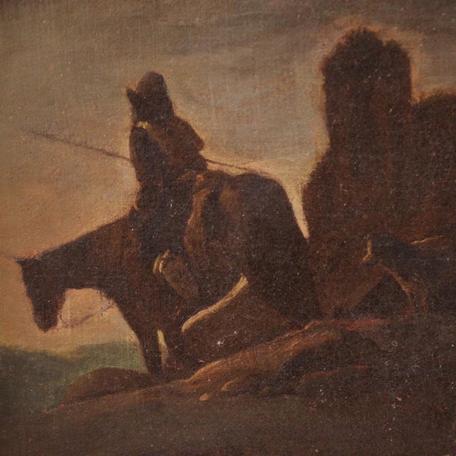 Bucolic Landscape with Goats, 1680s, Oil on Canvas, Framed For Sale - Image 6 of 16