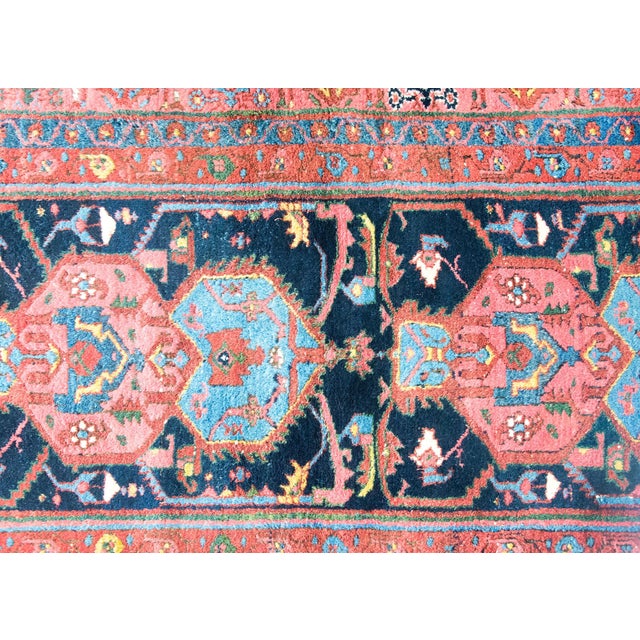 Early 20th Century Persian Hamadan Rug For Sale - Image 4 of 16