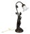 Table Lamp in Bronze by Farlel Moreau Liberty, 1950 For Sale