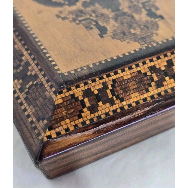 Antique Tunbridge Ware Paperweight, 1850 For Sale - Image 12 of 15