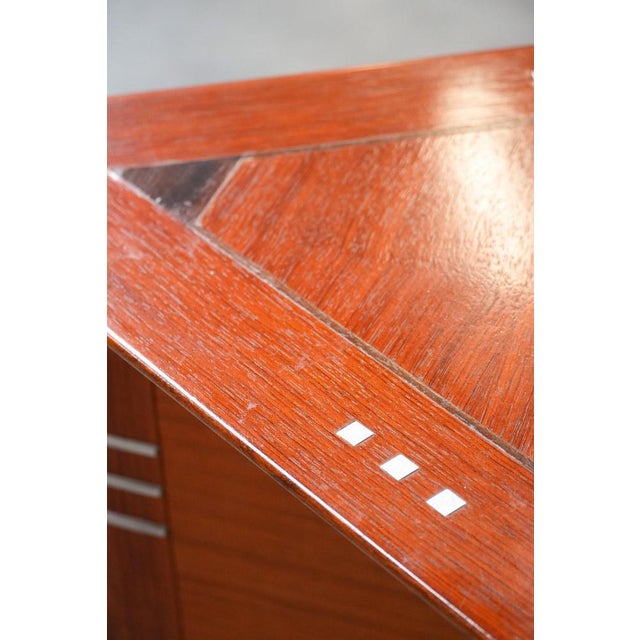 Art Deco Triangular Shaped Side Table from Schuitema For Sale - Image 13 of 15