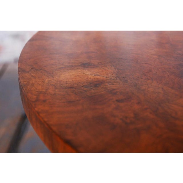 Art Deco Table in Walnut attributed to Halabala for Up Závody, Czech, 1920s For Sale - Image 9 of 10