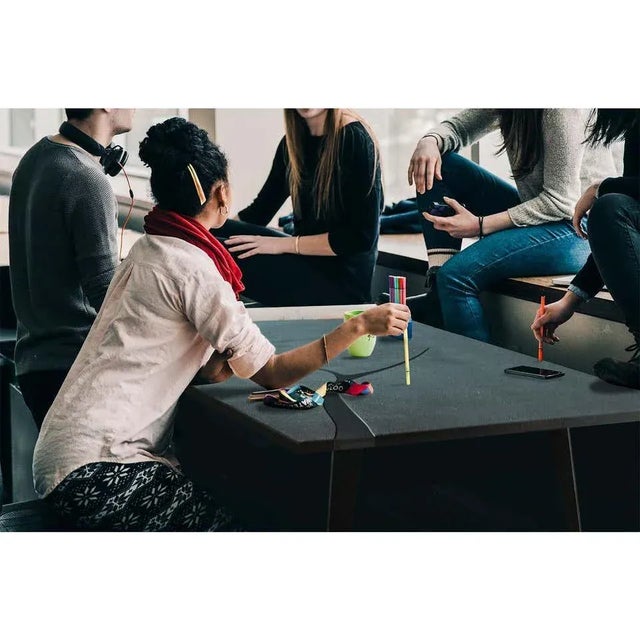 Filodifumo 3rd Outdoor Table in Lava Stone & Steel by Riccardo Scibetta & Sonia Giambrone for MYOP For Sale - Image 11 of 12