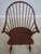 Age: Approx: 40 Years Old Details: Shapley Saddle Seat High Quality Construction Continuous Arm Chair Distressed Crackle...