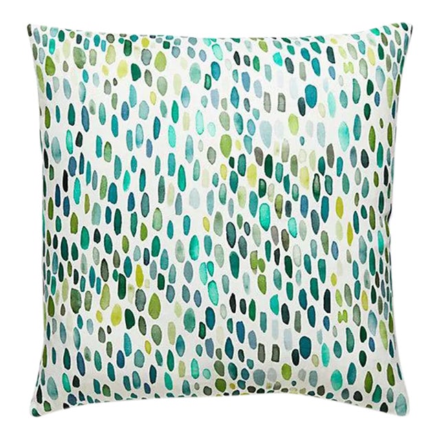 The House of Scalamandré Jamboree Pillow, Grasshopper For Sale