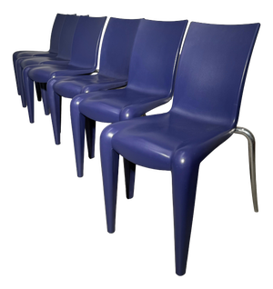 Louis 20 Dining Chairs by Philippe Starck for Vitra, Set of 6