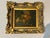 Mid 20th Century Brown Rooster Painting in Ornate Gold Frame For Sale - Image 4 of 12