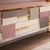 Brown Pink Murano Opaline Glass Sideboard with Brass Base from Justfurnituress SRL For Sale - Image 8 of 10