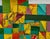 Irving B Haynes, Abstract Expressionist Color Block Painting Mod Architect Irving Haynes Risd For Sale - Image 4 of 7