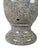 Metal Gray and White Speckled Granite Urn on a Bronze Dore Louis XV Style Base For Sale - Image 7 of 10