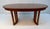 Stanley Furniture Mid-Century Oval Walnut Dining Table by Stanley For Sale - Image 4 of 16