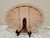 Oval shaped pink depression glass tray. Can be used to serve cheese and olives or other hor d’ouerves.