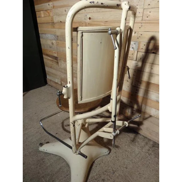 Wood French Adjustable Dentist Chair, 1850 For Sale - Image 7 of 11