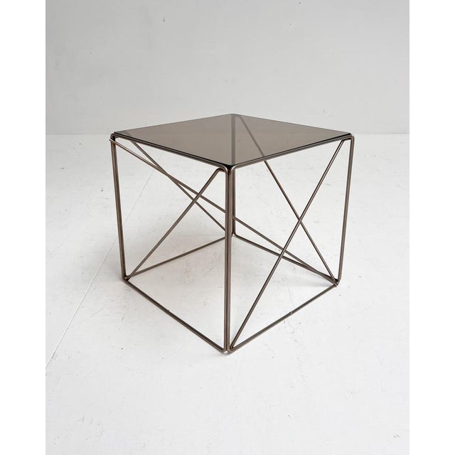 Mid-Century Modern Geometric Isocele Side Table by Max Sauze for Max Sauze Studio, 1960s For Sale - Image 3 of 8