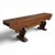 Small Rustic Bench in Oak with Wedge Mechanism For Sale