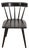 Paul McCobb Planner Group Mid-Century Modern Black Lacquered Spindle Back Dining Chair, Newly Refinished For Sale