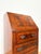 Vintage Georgian Style Flame Mahogany Secretary Desk For Sale In San Francisco - Image 6 of 10