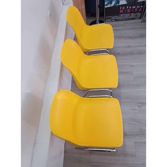 Hélène Chairs from Bericoplast, 1990s, Set of 3 For Sale - Image 4 of 17