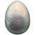Mid-Century Modern Studio Art Glas Iridescent Egg Paperweight Signed Maslach 1979 For Sale - Image 3 of 9