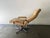 Mid-Century Scandinavian Leather Reclining Lounge Chair with Chrome Frame, 1970s For Sale - Image 9 of 10