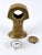 Art Nouveau Brass Mantel Clock, Germany, 1950s For Sale - Image 15 of 18