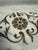 Mid 20th Century Rococo Etched Floral Motif Marble Top Giltwood Coffee Table For Sale In New York - Image 6 of 10