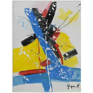 Martine Goeyens, Abstraction Number 4, Painting, 2023 For Sale