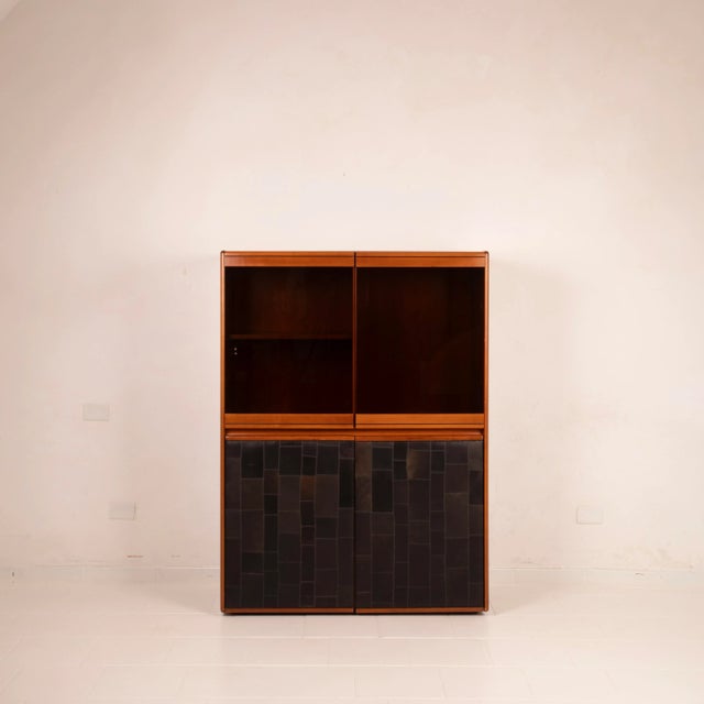 Pecary Cabinet by Tito Agnoli for Caleido Frau, 1970s For Sale - Image 3 of 18