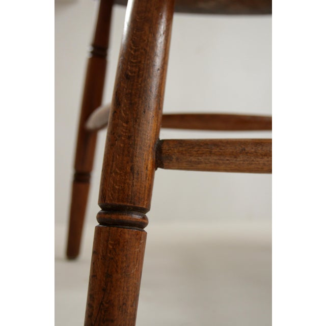 19th Century British Military Windsor Chairs, Set of 4 For Sale - Image 14 of 18