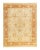 Ivory Mogul, One-of-a-Kind Hand-Knotted Area Rug in Ivory, 8' 1" x 10' 5" For Sale - Image 8 of 8