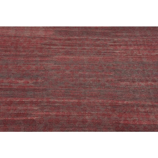 Vintage Ethnic Sardes Nomad's Kilim Rug For Sale - Image 6 of 12