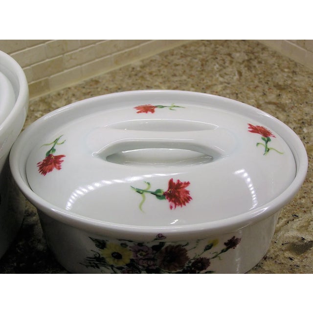 Vintage Cordon Bleu Covered Casseroles and Au Gratin, Made in France - Set of 4 For Sale - Image 10 of 12