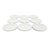 French Apilco Sèvres White Porcelain Appetizer Plates, Set of 9 For Sale - Image 9 of 10