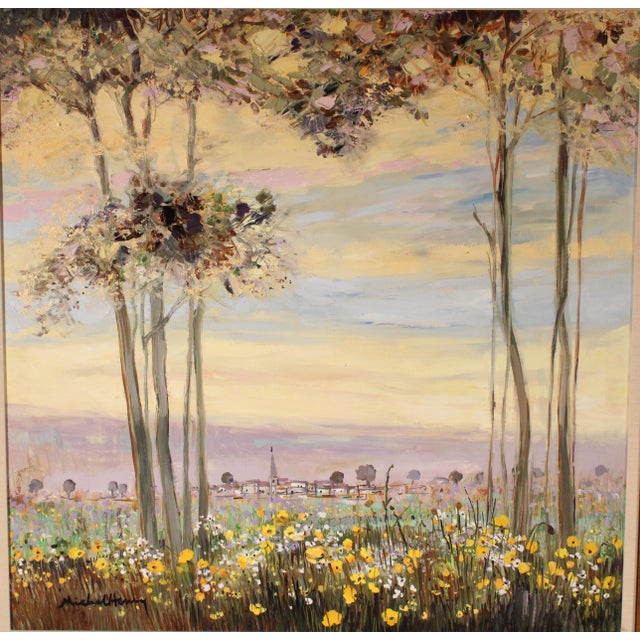 French Impressionist Landscape Painting by Michael Henry (1928-2016) For Sale - Image 4 of 11