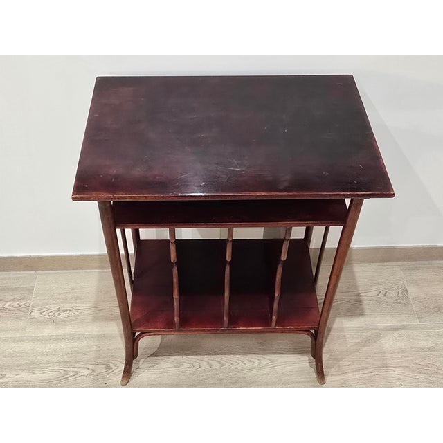 Bentwood Music Stand by Michael Thonet for Gebrüder Thonet Vienna Gmbh, 1910 For Sale - Image 14 of 15