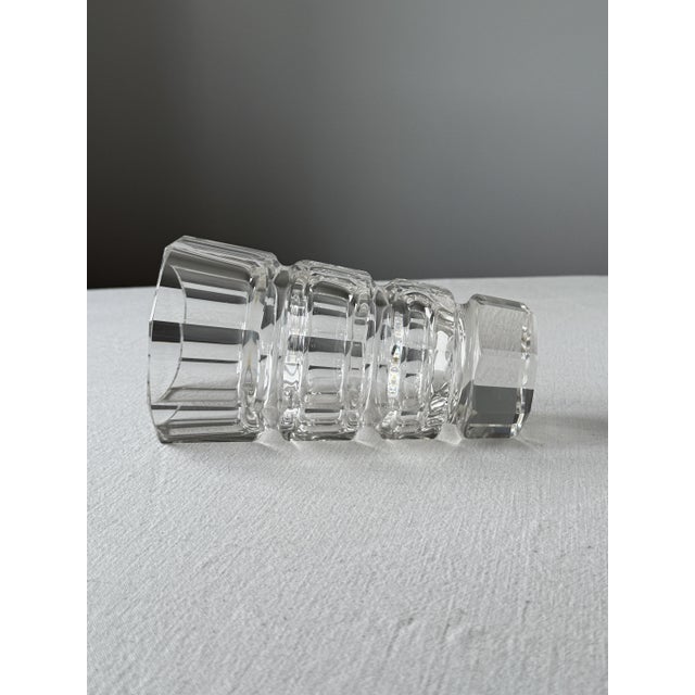 Vintage Art Deco Vase by Josef Hoffmann for Ludwig Moser Bohemia, 1920s For Sale - Image 4 of 9