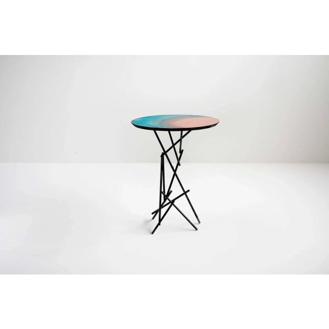 Not Yet Made - Made To Order Eclipse Side Table from Dal Furlo For Sale - Image 5 of 7