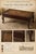 English Vintage Grand Tour Oxblood World Map Coffee Table With Antiqued Gold Gilding For Sale - Image 3 of 5