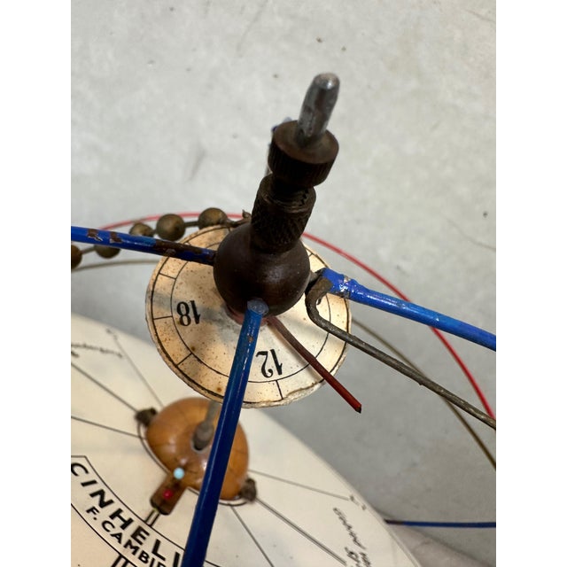 Wood Vintage Didactic Model Cinhelium from F. Cambier, 1920s For Sale - Image 7 of 11