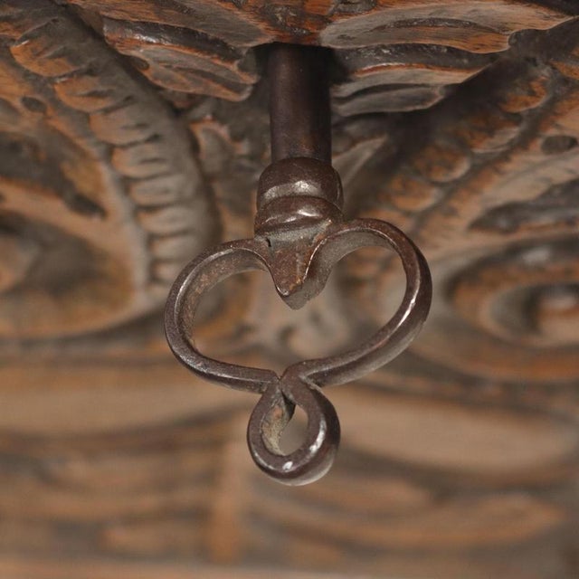 Wood Walnut Chest, Italy, Early 18th Century For Sale - Image 7 of 14
