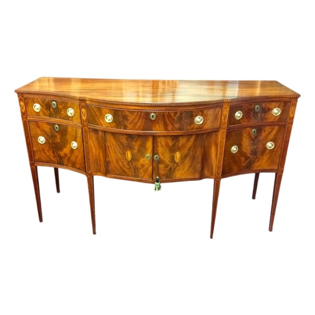 Antique Federal Sideboard, Period Sideboard, Baltimore Buffet For Sale