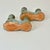 1950s Vintage Boho Chic Americana Arts & Crafts Frankoma Pottery Double Arm Candlestick Holders - A Pair For Sale - Image 16 of 18