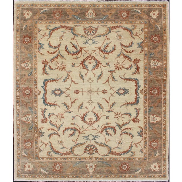 Afghanistan Rug by Keivan Woven Arts in Muted Earthy Tones For Sale - Image 11 of 11