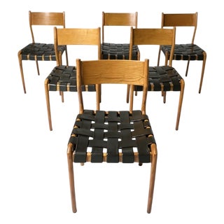 Vintage Scandinavian Chairs from Gessef, 1960s, Set of 6 For Sale