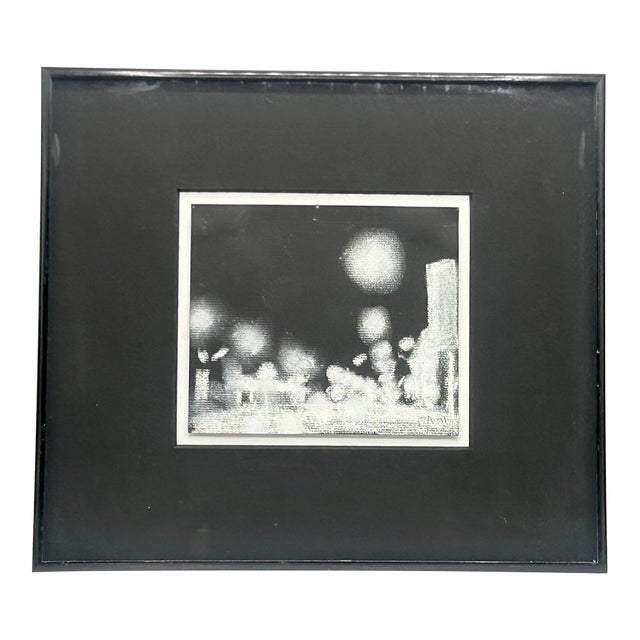 Peter Alexander (1939–2020) | From "L. A. Nights" Series, Pastel, Signed & Dated , 1991 For Sale