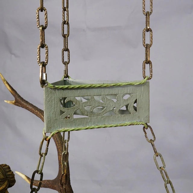 Antique Lusterweibchen of a Victorian Lady Ca. 1920 For Sale - Image 11 of 12